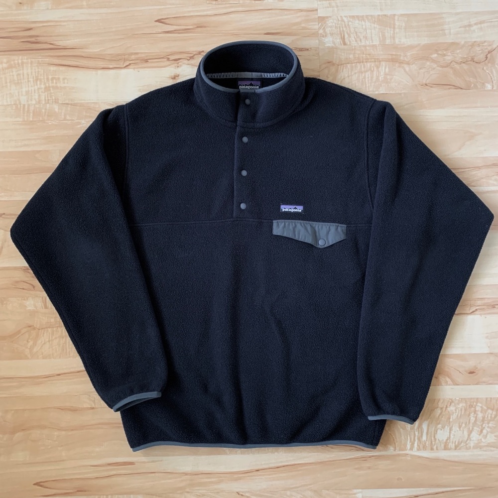 Patagonia Synchilla Pullover - Black 🔥Like New 🔥